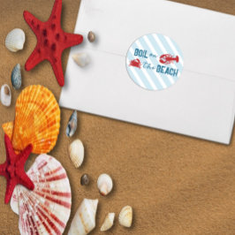 Adesivo Redondo Festa de Despedida de Solteira com Ensopado de Fru