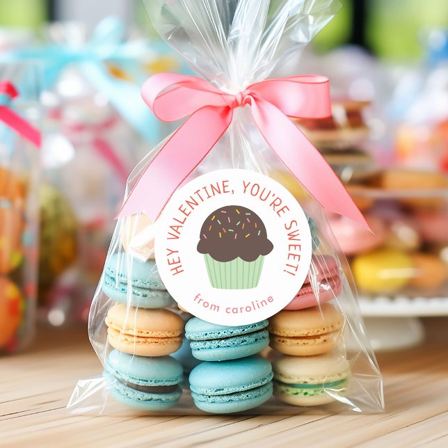 Adesivo Redondo Festa de Dia de os namorados de sala de aula para  (Criador carregado)