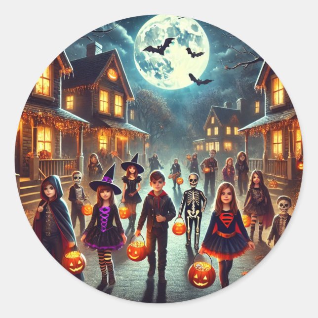 Adesivo Redondo Festa de dia de sanduíches (Frente)