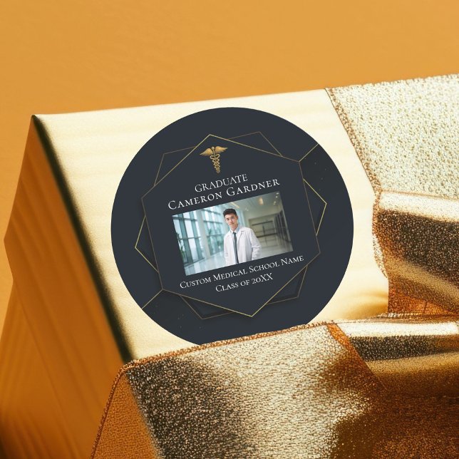 Adesivo Redondo Festa de formatura de Fotografias da Faculdade de  (Criador carregado)