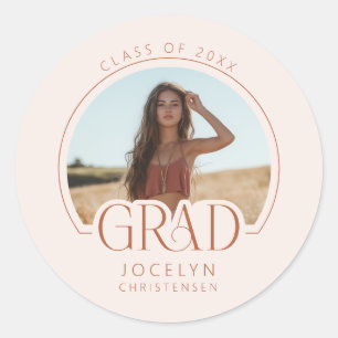Adesivo Redondo Festa de formatura de Fotografias de Formando Pers