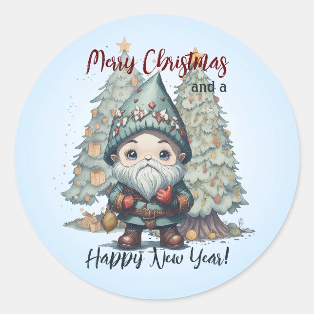 Adesivo Redondo Festa de Neves 2 (Frente)