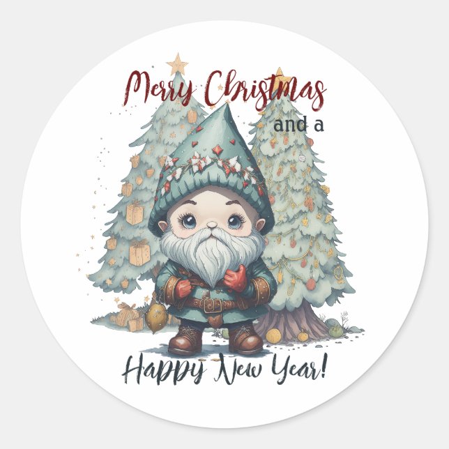 Adesivo Redondo Festa de Neves 2 (Frente)