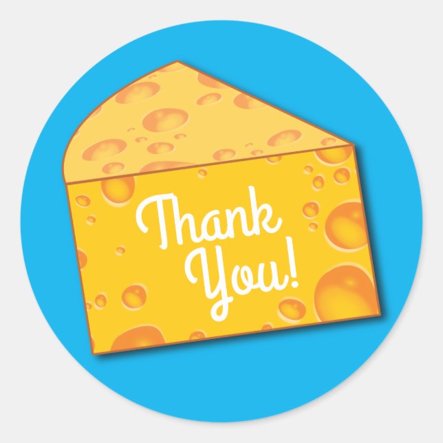 Adesivo Redondo Festa de primeiro aniversario de Queijos Cujos Fog (Frente)