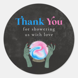 Adesivo Redondo Festa de Revolução do Sexo das Bruxas