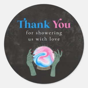 Adesivo Redondo Festa de Revolução do Sexo das Bruxas