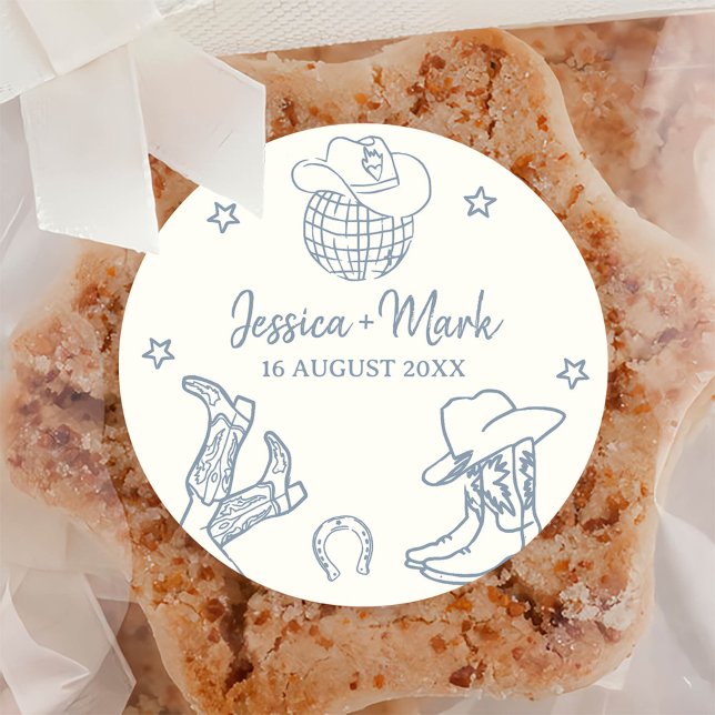 Adesivo Redondo Festa de solteira vamos Go Girl Nashville (Criador carregado)