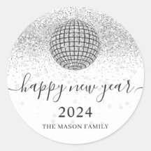 Festa de Véspera de ano novo da Silver Disco Ball