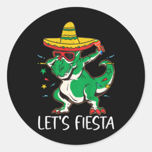 Adesivo Redondo Festa Kids Cinco De Mayo Para Toddler Boy L Mexica