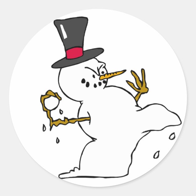 Adesivo Redondo Festas de Designs de Natal (Frente)