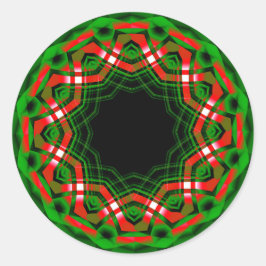 Adesivo Redondo Festival Celtic Yule