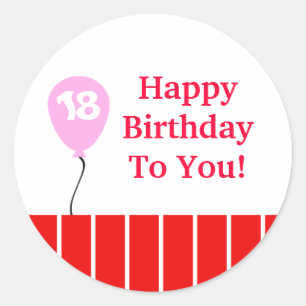 Adesivo Redondo Festivo