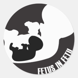 Adesivo Redondo Fetus Round Sticker