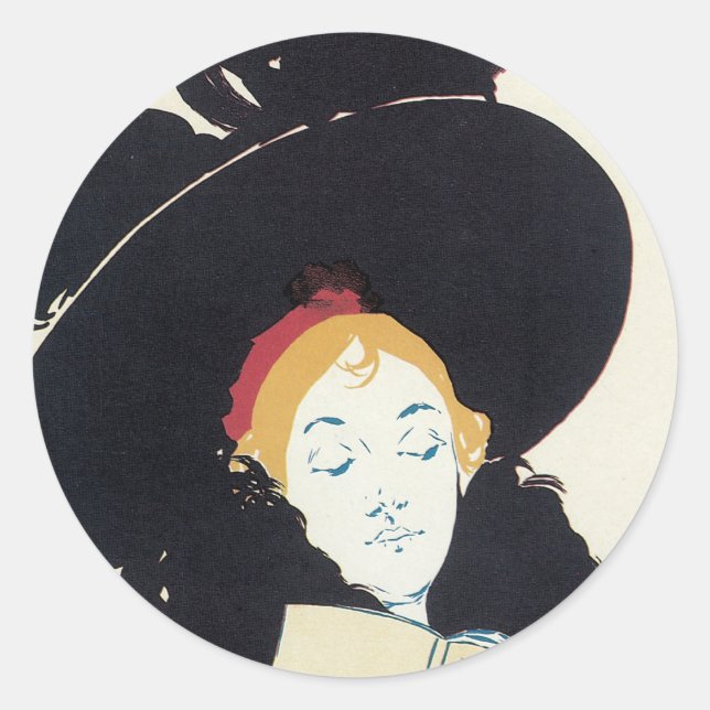 Adesivo Redondo Fevereiro de Lippincott (Frente)