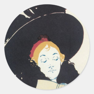 Adesivo Redondo Fevereiro de Lippincott