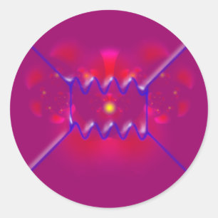 Adesivo Redondo feynman diagram diagramm
