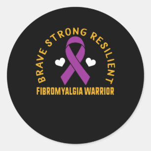 Adesivo Redondo Fibromialgia Resiliente Forte Sensibilização do Gu