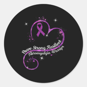 Adesivo Redondo Fibromialgia Resiliente Forte Sensibilização do Gu