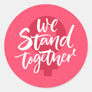 Adesivo Redondo Ficamos Juntos