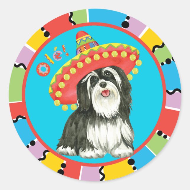 Adesivo Redondo Fiesta Havanese (Frente)