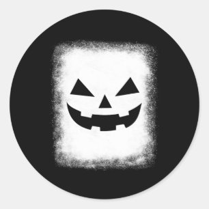 Adesivo Redondo Figurino Assustador De Halloween Para Mulheres Jac