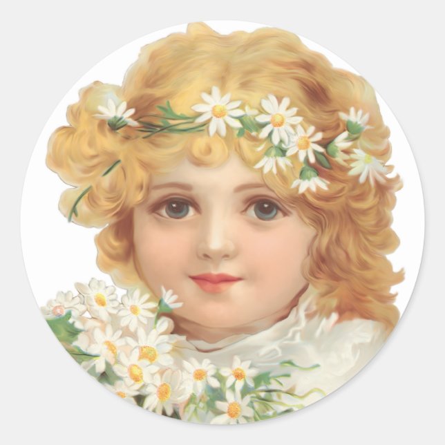 Adesivo Redondo Filho de Primavera (Frente)