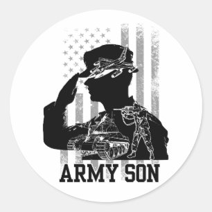 Adesivo Redondo Filho do Exército