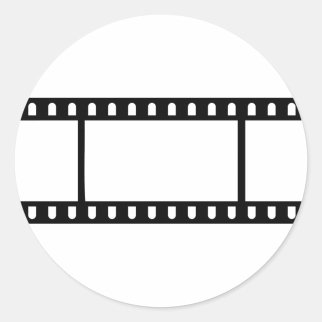 Adesivo Redondo Filme Flick (Frente)