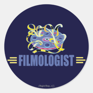 Adesivo Redondo Filme Humorístico