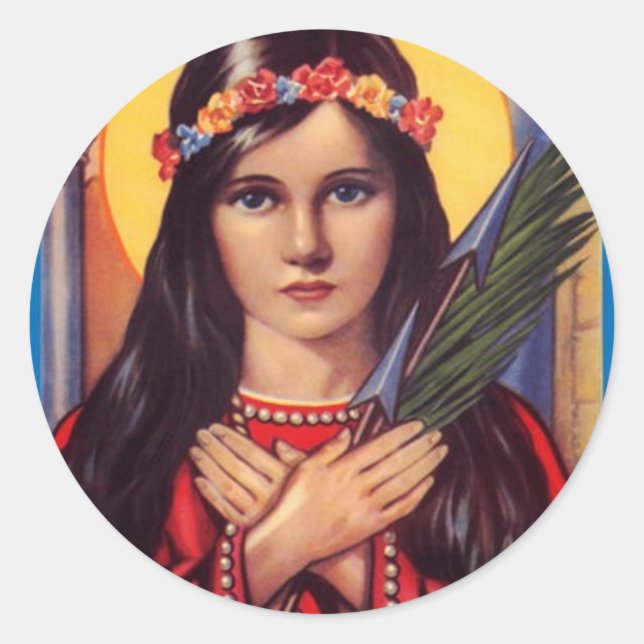 Adesivo Redondo Filomena (Frente)