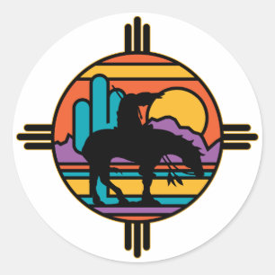 Adesivo Redondo Fim da trilha