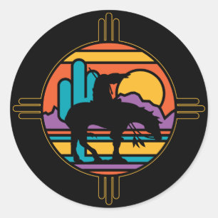 Adesivo Redondo Fim da trilha