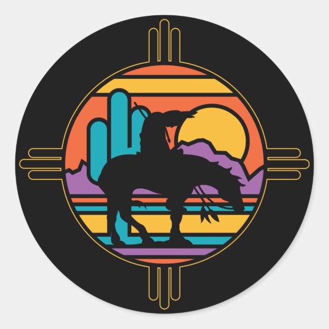 Adesivo Redondo Fim da trilha (Frente)