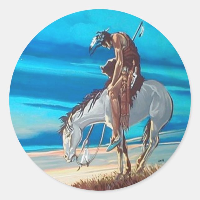 Adesivo Redondo fim da trilha (Frente)