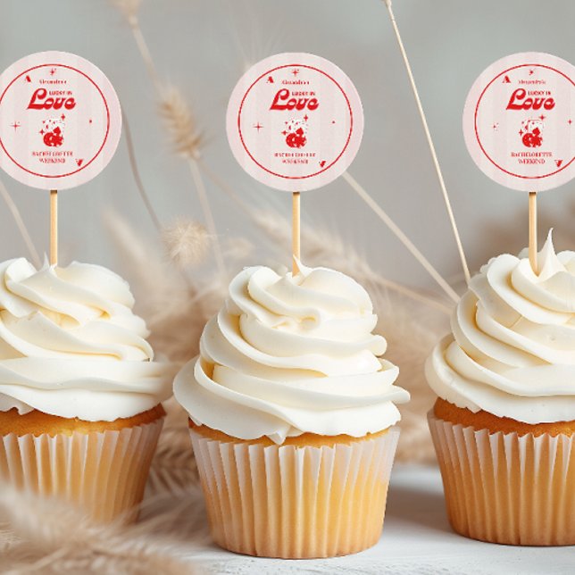 Adesivo Redondo Fim de Semana de Solteira da Sortuda Apaixonada (Criador carregado)