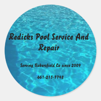 Adesivo Redondo final_piscina, Redicks Piscina Service And Repair,