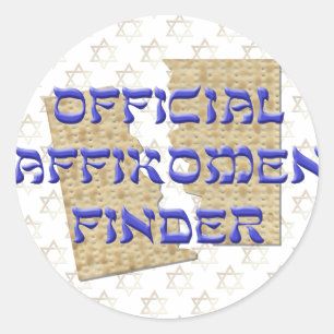 Adesivo Redondo Finalizador de Atfikomen Oficiais