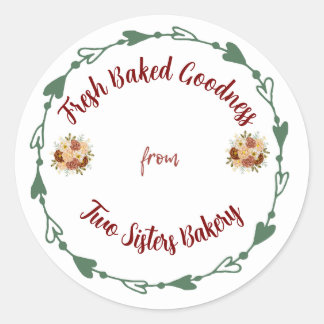 Adesivo Redondo Finishing Touch Classic Round Sticker