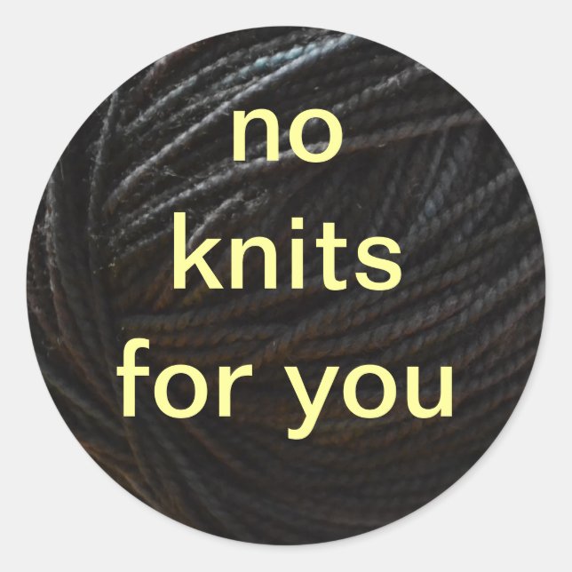 Adesivo Redondo Fios Pretos (Frente)