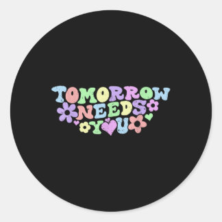 Adesivo Redondo Fique Amanhã Precisa Que Você Prevena O Suicídio