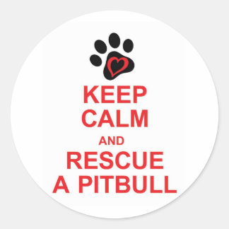 Adesivo Redondo Fique calmo... e amor