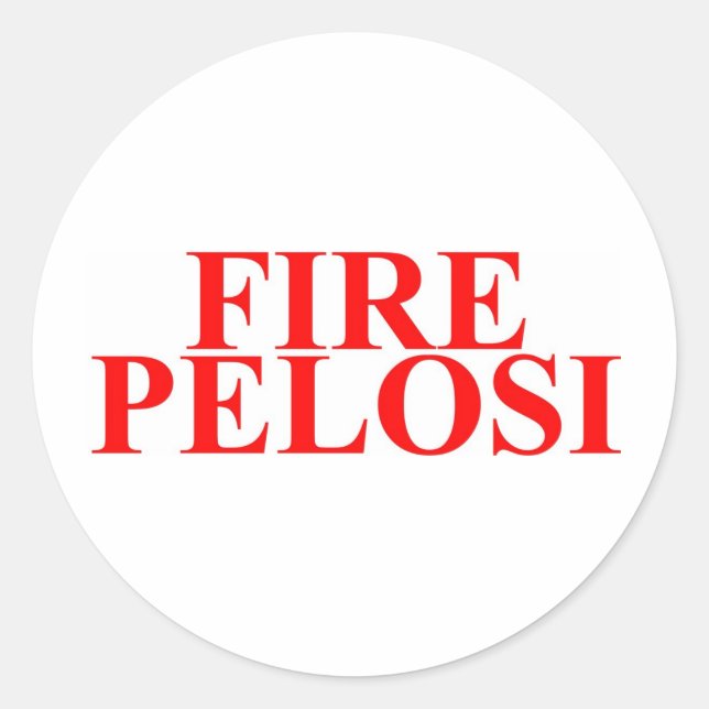 Adesivo Redondo Fire Pelosi (Frente)