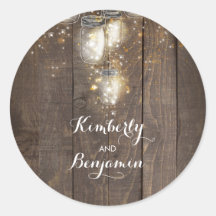 Firefly Lights Mason Jars Casamento Russo