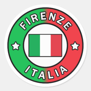 Adesivo Redondo Firenze Italia