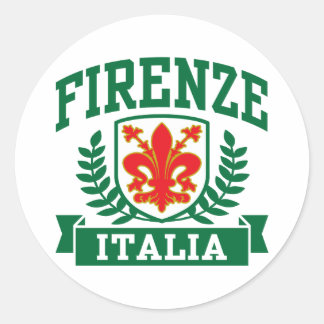 Adesivo Redondo Firenze Italia