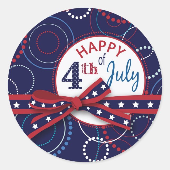 Adesivo Redondo Fireworks Stick B (Frente)