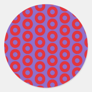 Adesivo Redondo Fishman Rosquinha Sticker