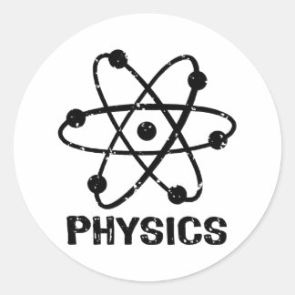 Adesivo Redondo Física
