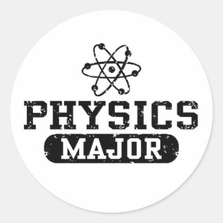 Adesivo Redondo Física Major
