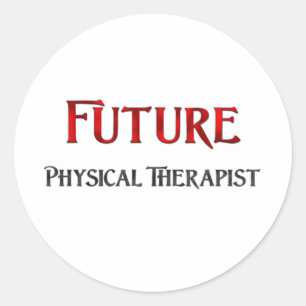 Adesivo Redondo Fisioterapeuta futuro